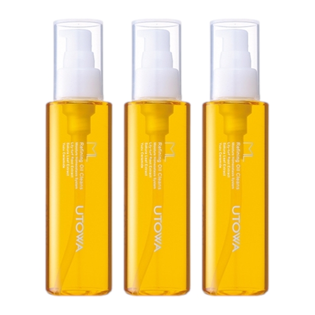 ウトワ ML リファイニングオイルクレンズ120ml x 3お得な3個セット