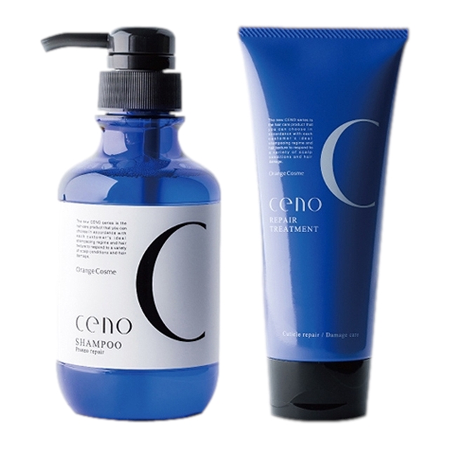 オレンジコスメ セノ プロテオシャンプーPR＋リペアトリートメントCR350ml+200ｇ