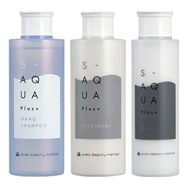 サイエンスアクア OHシャンプー 200ml とトリートメント 200g とミルク 120g のセット