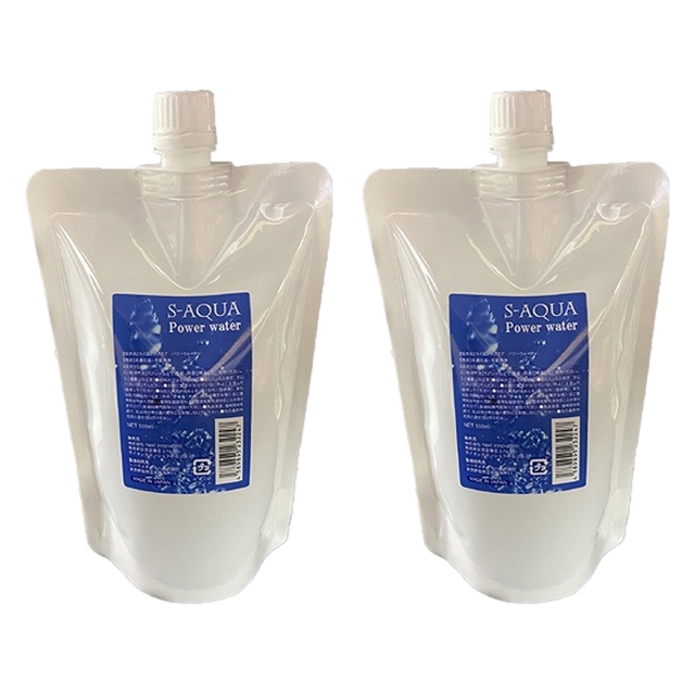 サイエンスアクア パワーウォーター500ml(リフィル） x 2お得な2個セット