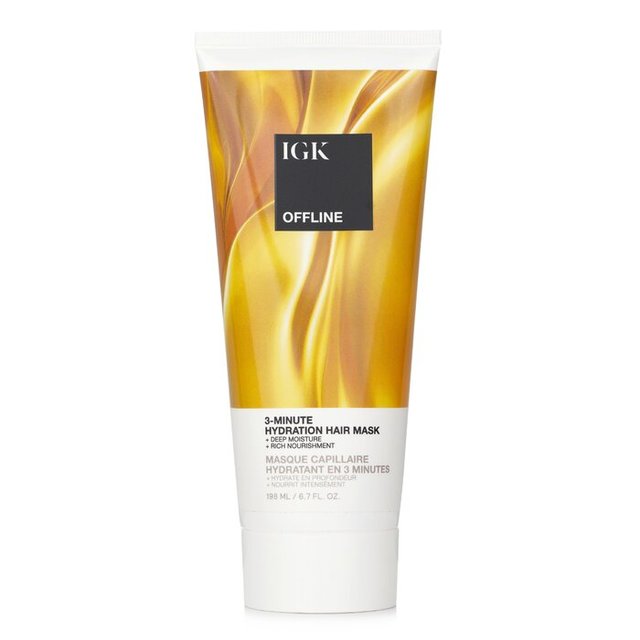 IGK オフライン 3ミニッツ ハイドレーション ヘアマスク198ml