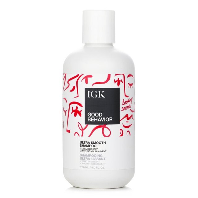 IGK グッドビヘイビア ウルトラ スムース シャンプー236ml