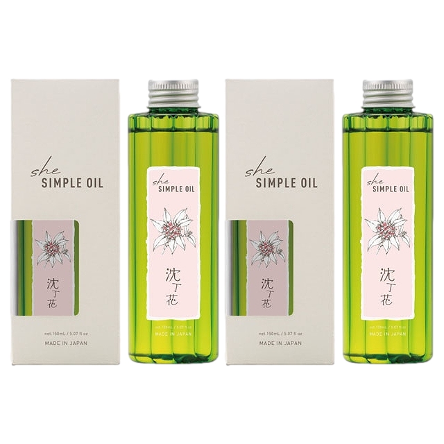 イリヤ she シンプルオイル150ml x 2沈丁花(さらっと軽やかに)