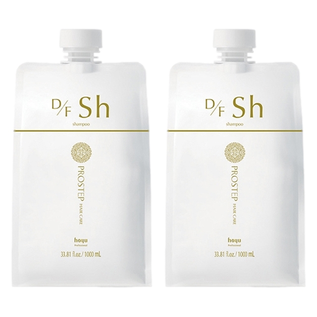 ホーユー プロステップ ヘアケア D/F シャンプー1000ml(リフィル） x 2お得な2個セット