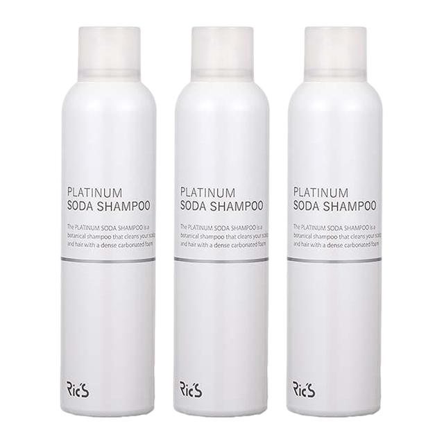 リックス プラチナム ソーダシャンプー200g x 3お得な3個セット