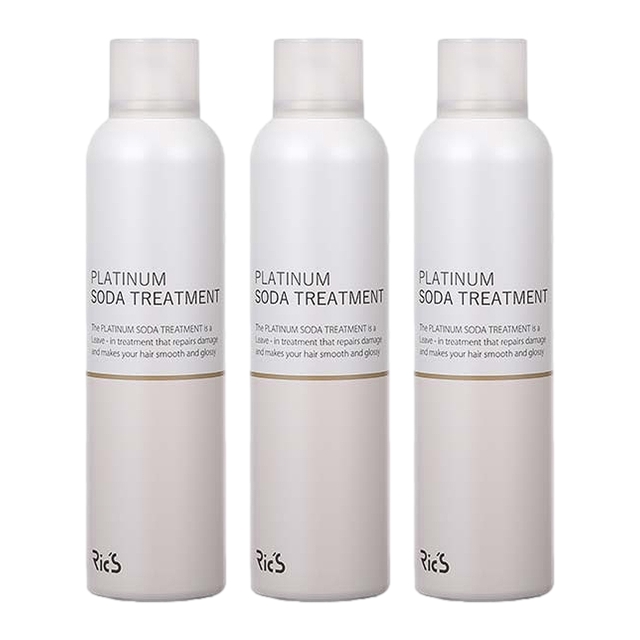 リックス プラチナム ソーダトリートメント200g x 3お得な3個セット