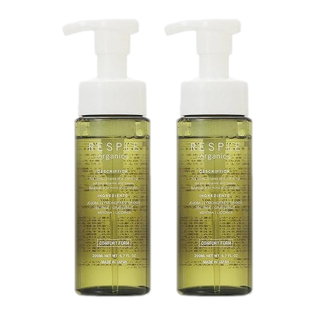 レスプルオーガニクス コンフォートフォーム200ml x 2お得な2個セット