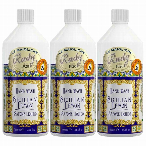 ル マヨルカ ハンドウォッシュ　シチリアンレモン1000ml x 3リフィル