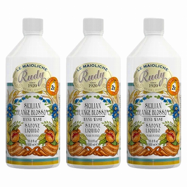ル マヨルカ ハンドウォッシュ　シチリアオレンジブロッサム1000ml x 3リフィル
