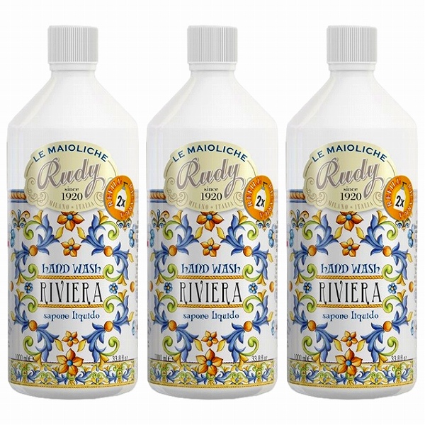 ル マヨルカ ハンドウォッシュ　リヴィエラ1000ml x 3リフィル