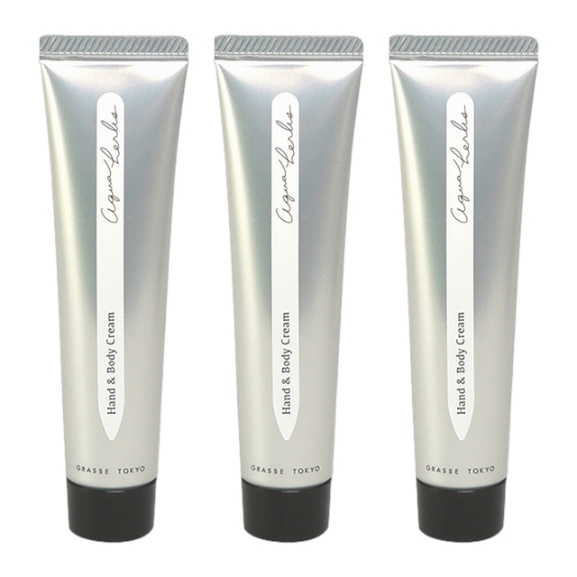 グラーストウキョウ ハンド＆ボディークリーム35g x 3アクアハーブス