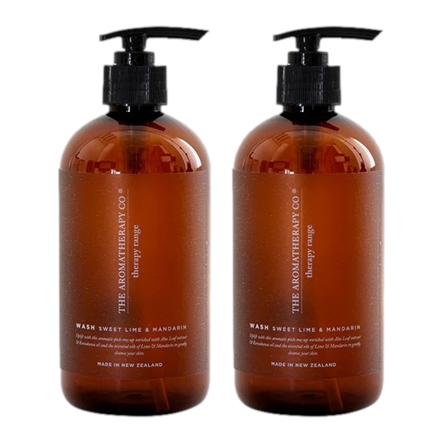 セラピーレンジ ハンド＆ボディウォッシュ500ml x 2スイートライム&マンダリン