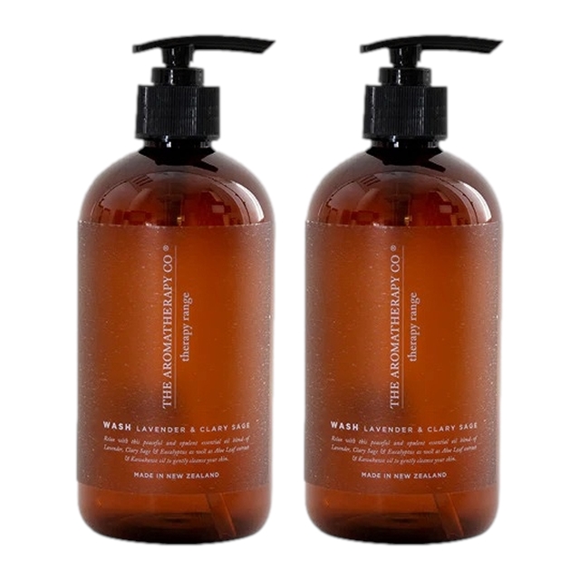 セラピーレンジ ハンド＆ボディウォッシュ500ml x 2ラベンダー&クラリセージ