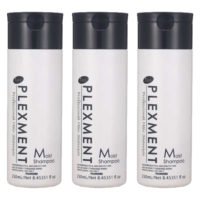 パイモア プレックスメント (ホームケア) モイストシャンプー250ml x 3お得な3個セット