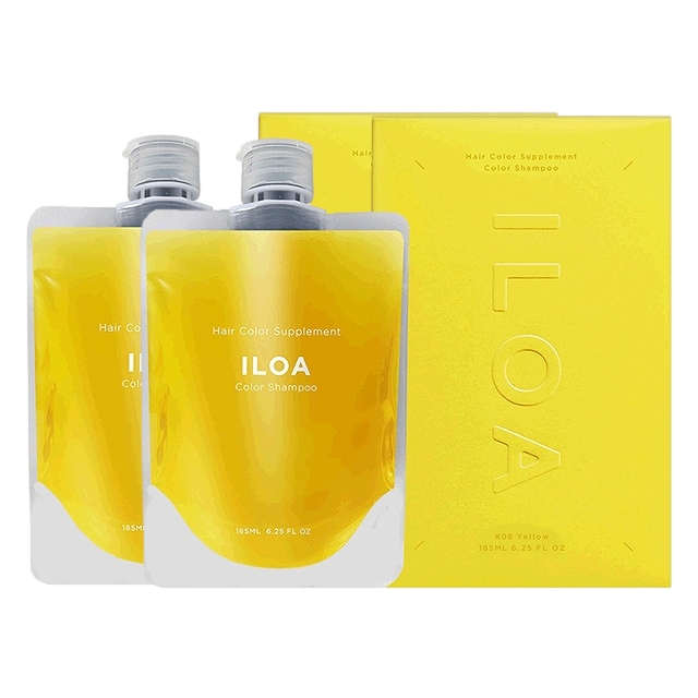 イロア イロア カラーシャンプー2セットイエロー