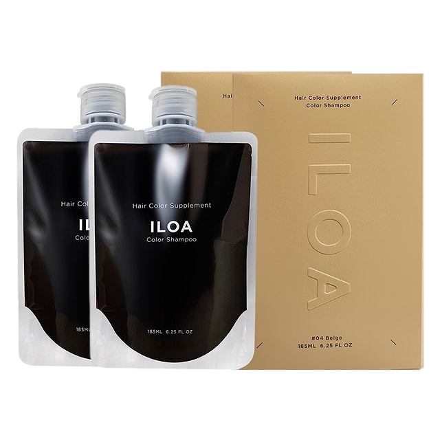 イロア イロア カラーシャンプー2セットベージュ