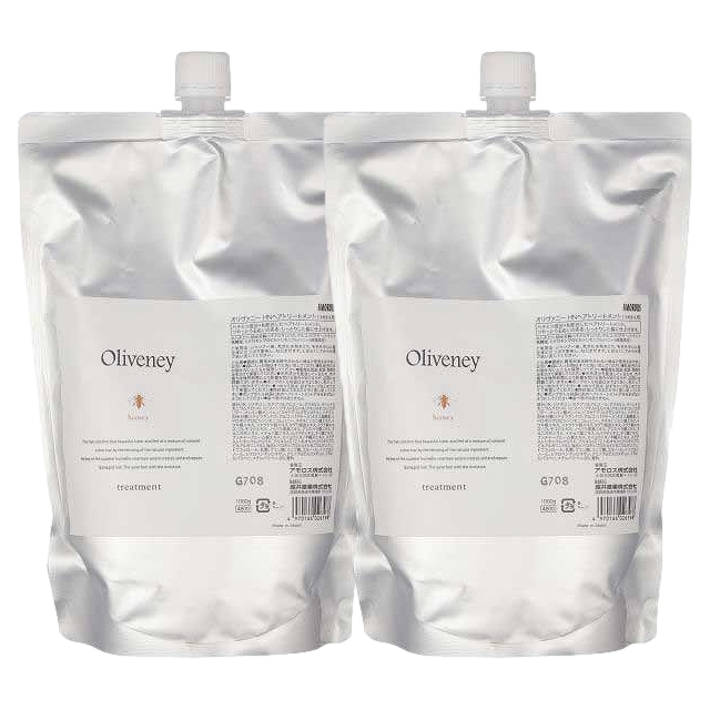 アムロス オリヴァニー HNヘアトリートメント1000g x 2レフィル