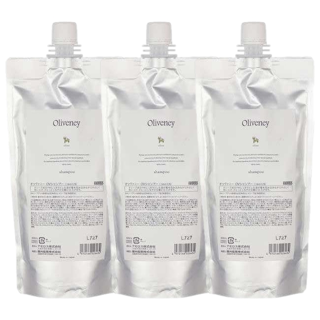 アムロス オリヴァニー OVシャンプー400ml x 3レフィル