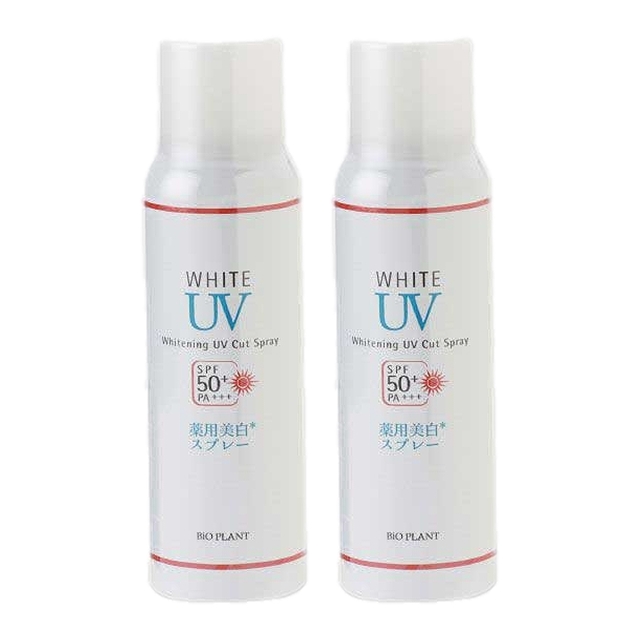 ビオプラント UVカットスプレー80g x 2お得な2個セット