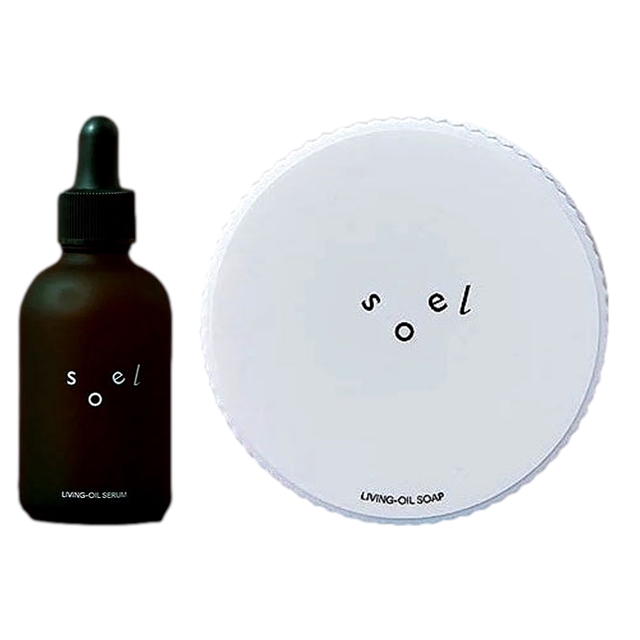 ソエル リビングオイル セラム + 生せっけん セット60mL+100mL