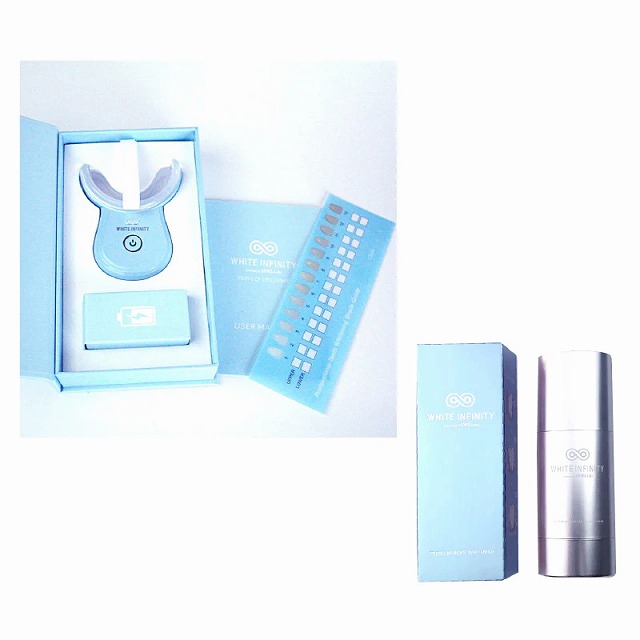 ホワイトインフィニティ LEDライトセットブルー