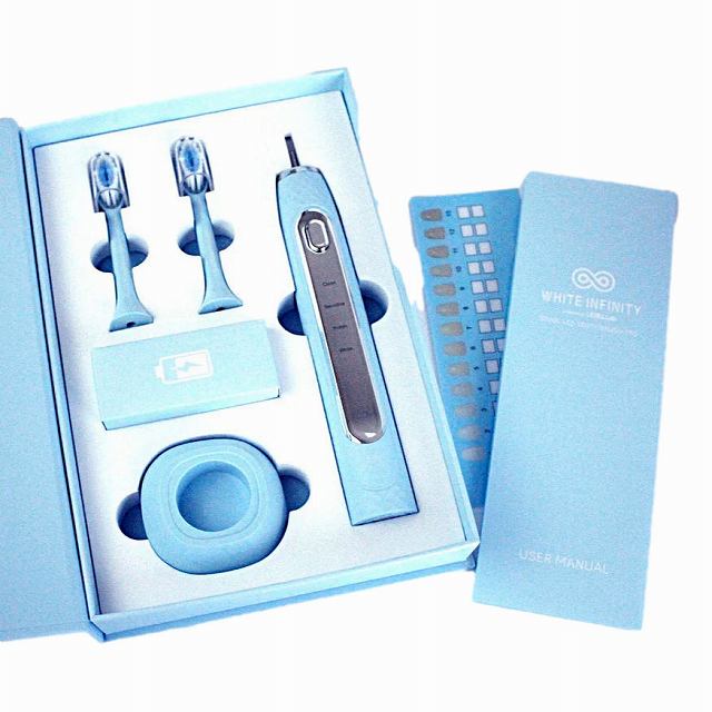 ホワイトインフィニティ ソニックLEDトゥースブラッシュPROブルー