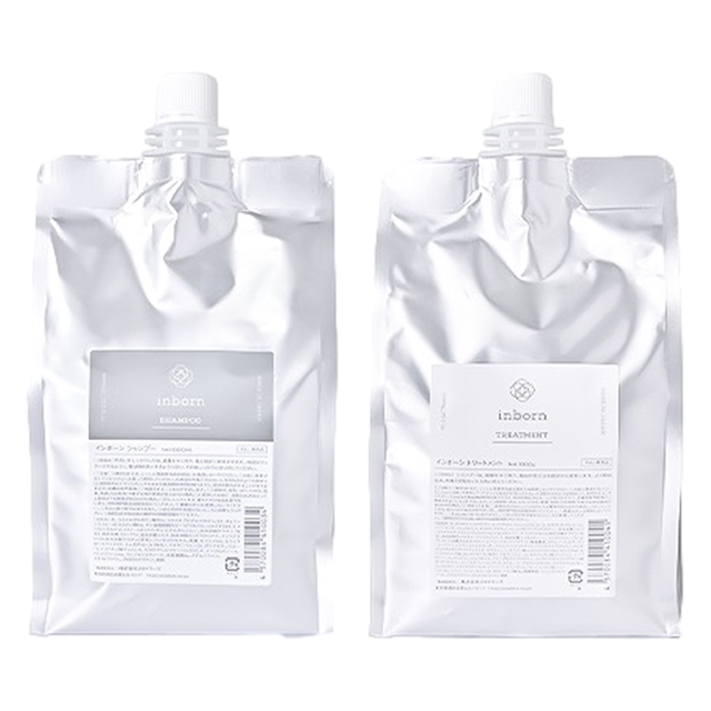 インボーン シャンプー +トリートメント セット1000ml+1000gレフィル