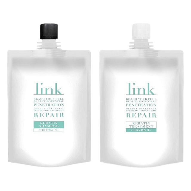 リンク ケラチンシャンプー +トリートメント セット200ml+200g