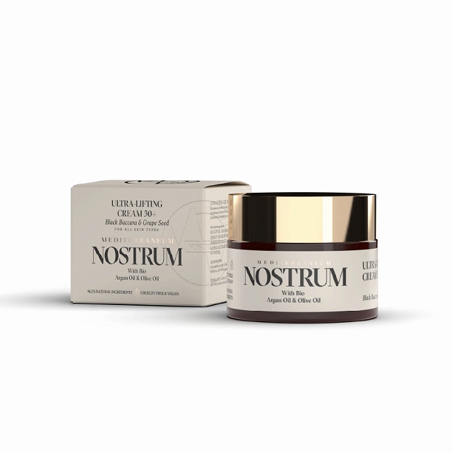 ノストラム ULクリーム50+ B&G(ブラックバカラ&グレープシード)50ml