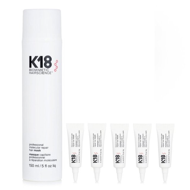 ケーエイティーン リーブイン モレキュラーリペア ヘアマスク150ml+5ml×5150ml＋トラベルセット（5ml×5）