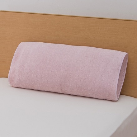 西川 のびのびタオルピローケース 64×34cm ( 枕サイズ 63×50cmまで対応 ) ピンク