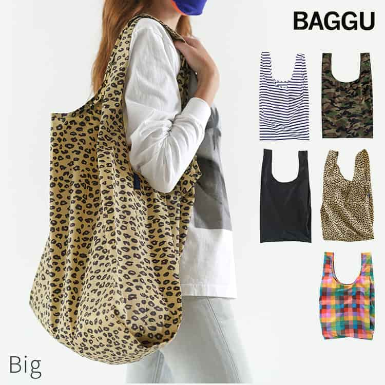 BAGGU バグー Big エコバッグ ギフト プレゼント レオパード｜永久不滅