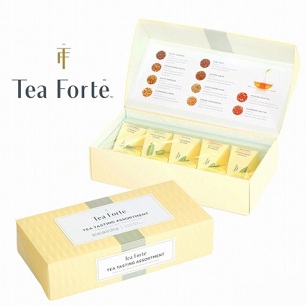 TEA TASTING シングル*– 紅茶専門店 Tea Forté － ティーギフト