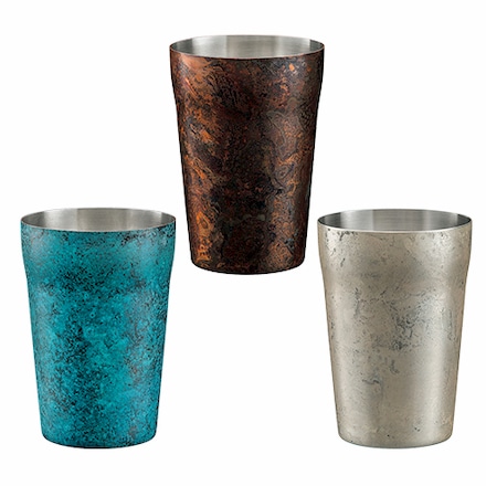 新潟県 燕×高岡 タンブラー 320ml ブルー