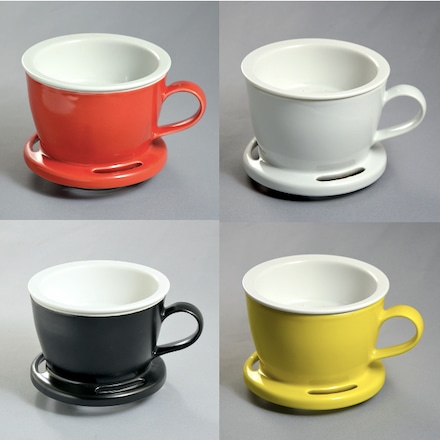 有田焼 脱着式エコドリッパー 赤