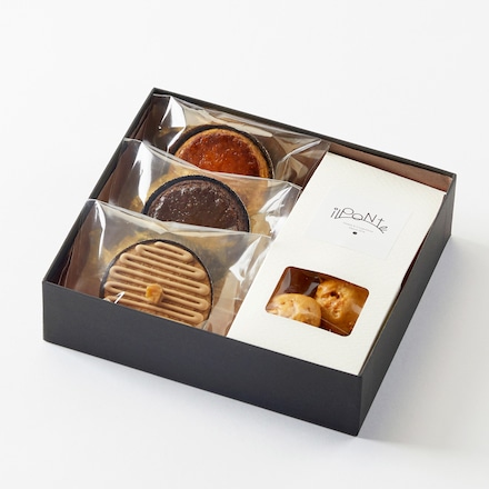 il Ponte とっておきのガレット・スペシャルセット とっておきのガレット3個 クジュールラスク1箱