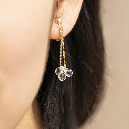 HARIO Lampwork Factory イヤリング リトルティアーズ HAW-LT-E