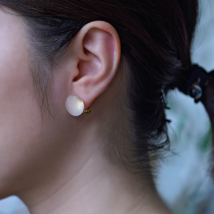 HARIO Lampwork Factory イヤリング マユ HAA-MY-002E