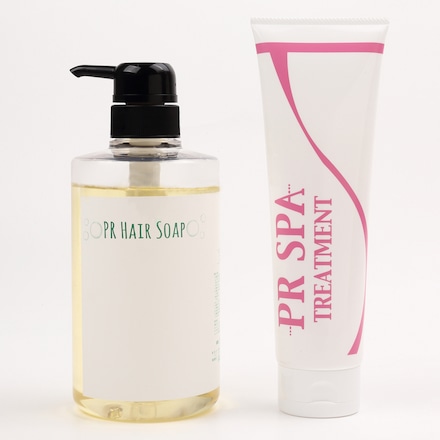 PR Hair Soap 500ml ＆ PR SPA トリートメント 180g