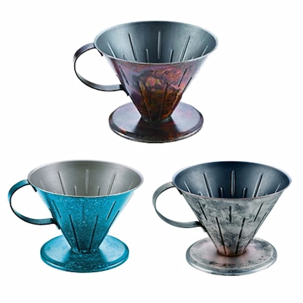 新潟県 燕×高岡 コーヒードリッパー ブルー