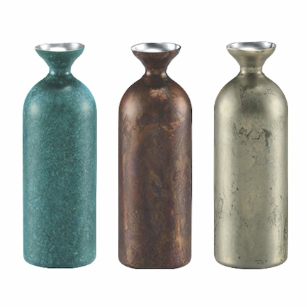 新潟県 燕×高岡 二重徳利2合 ブルー