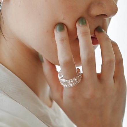 HARIO Lampwork Factory リング アイシクル HAA-IL-R