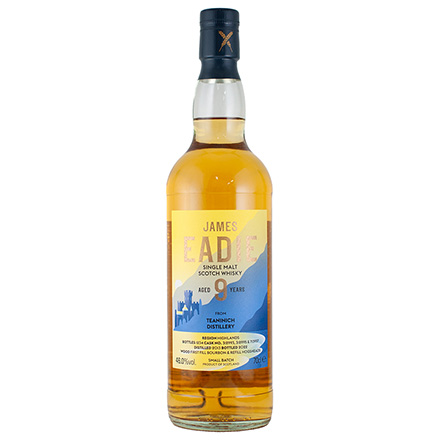 ティーニニック9年 SB FF リフィル・バーボン樽フィニッシュ ジェームズ・イーディ 700ml