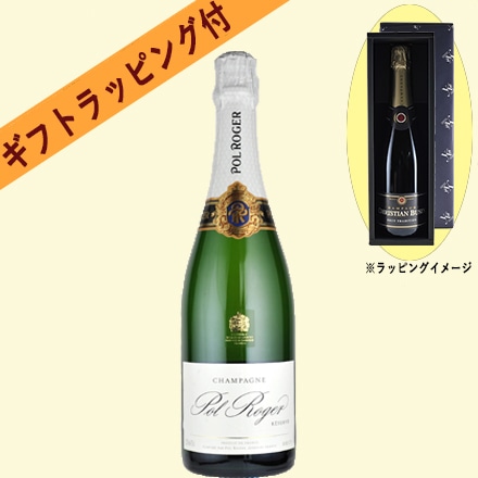 ギフト箱＆ラッピング付 ポル ロジェ ブリュット レゼルヴ NV
