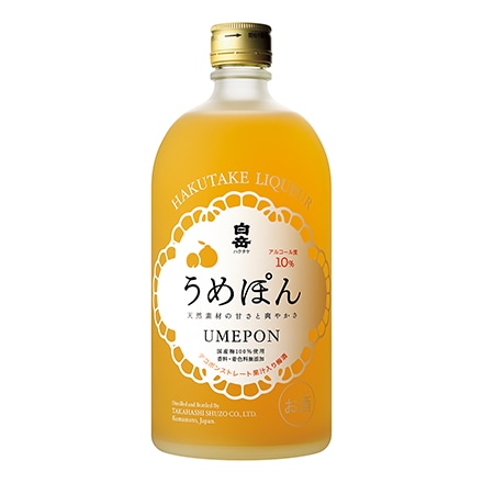 白岳うめぽん 10度 720ml