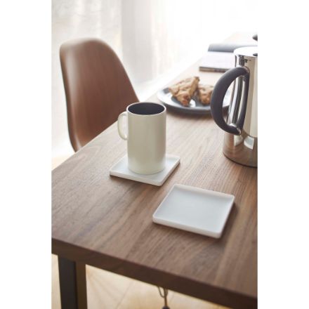 tower 立体コースター タワー 角型 ホワイト