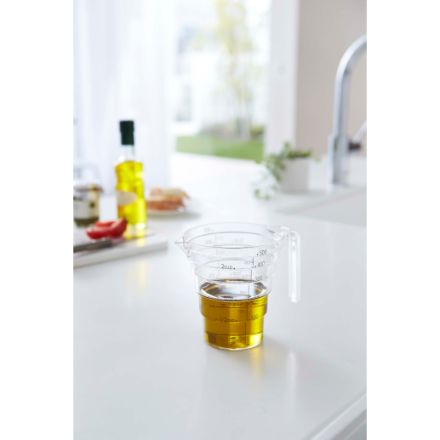 段々計量カップ レイヤー 500ml クリア