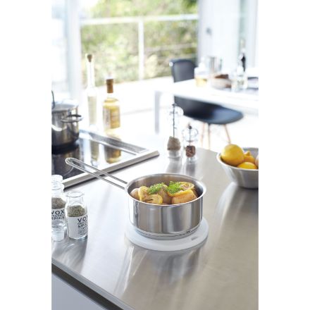 tower シリコン鍋敷き タワー 丸型 ホワイト