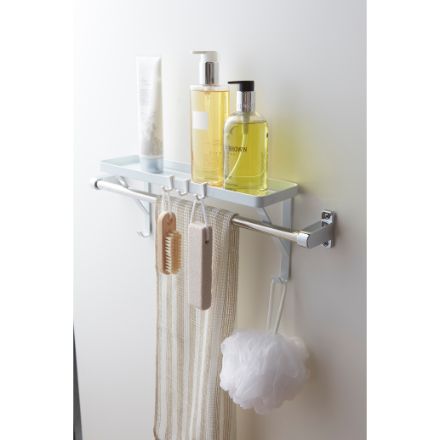 tower タオル掛け上ラック タワー ホワイト