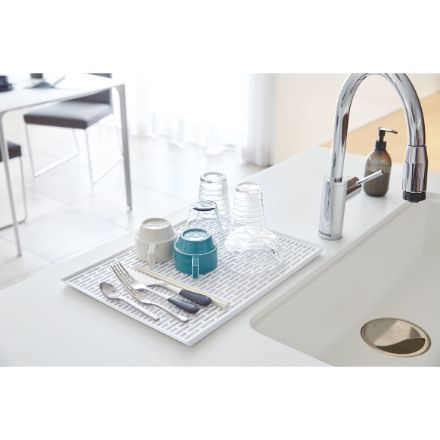 tower ワイド グラス＆マグスタンド タワー ホワイト